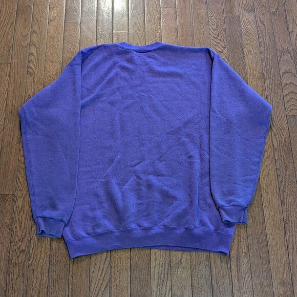 Vintage Lees Heavyweight Ocean Grafiks Boston Crewneck Made in USA - Size L - Picture 4 of 4